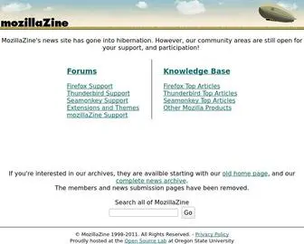 Mozillazine.org(Mozillazine) Screenshot