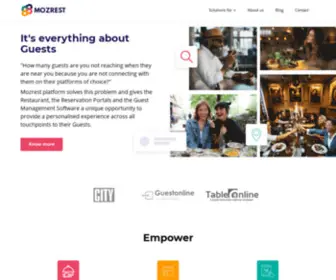 Mozrest.com(Optimise your booking and reservation management) Screenshot