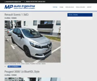 MP-Auto-Trgovina.hr(MP auto trgovina) Screenshot