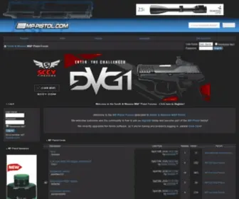 MP-Pistol.com(Smith & Wesson M&P Pistol Forum) Screenshot