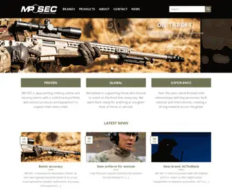 MP-Sec.com(Equipment for professionals) Screenshot