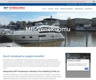 MP-Venekuomu.fi(Hyvä venekuomu suojaa monelta) Screenshot