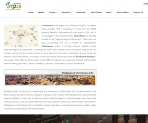 MP28.org(Chhindwara City Online Live News Portal) Screenshot