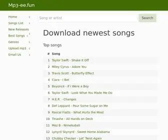 MP3-EE.fun(Music free download) Screenshot