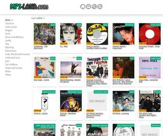 MP3-Land.com(Music for your audioplayer) Screenshot