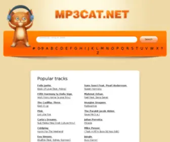 MP3Cat.net(Слушай) Screenshot
