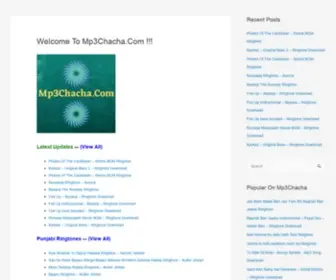 MP3ChaCha.com(Mp3Chacha) Screenshot