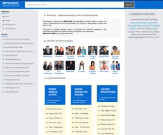 MP3Chido.net(Descargar Música MP3 sin Registrarse) Screenshot