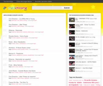 MP3Chrome.com(Musica Mp3 Online) Screenshot