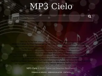 MP3Cielo.org(MP3 Cielo) Screenshot