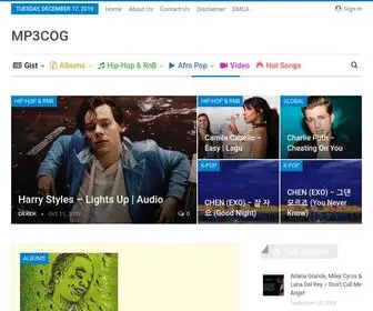 MP3Cog.com(Albums) Screenshot