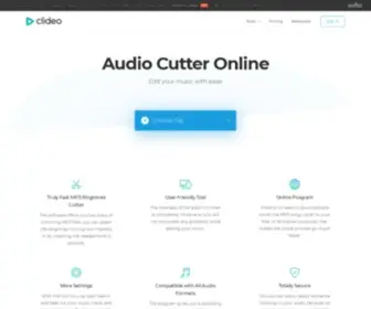MP3Cutter.co(The Online Audio Trimmer lets you cut music of any formats for any need) Screenshot