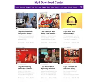 MP3Downloadcenter.net(Mp3 Download Center) Screenshot