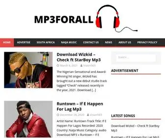 MP3Forall.com(MP3Forall) Screenshot