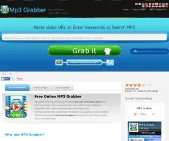 MP3Grabber.net(Free MP3 Grabber) Screenshot
