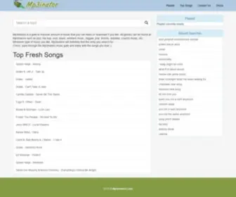 MP3Inators.com(Free MP3 Music Downloads) Screenshot