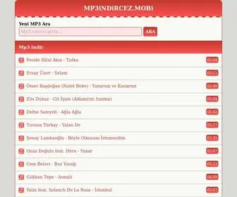 MP3Indircez.mobi(Mp3 indir) Screenshot