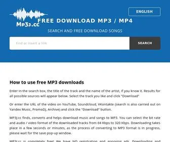 MP3J.cc(Www download and listen mp3 online) Screenshot