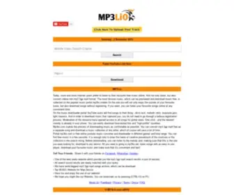 MP3Lio-NET.com(MP3Lio NET) Screenshot