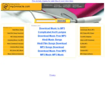 MP3Miracle.com(MP3Miracle) Screenshot