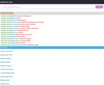 MP3Pendu.com(MP3Pendu) Screenshot