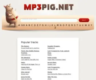 MP3Pig.net(Слушай) Screenshot