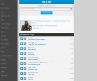 MP3PN.biz(Premium domain) Screenshot