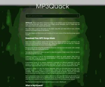 MP3Quack.cc(Download Free MP3 Songs Music 320kbps High Quality) Screenshot