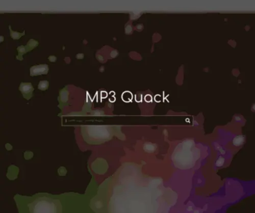 MP3Quack.com(MP3 Quack) Screenshot
