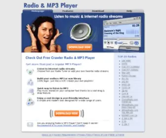 MP3Radio.com(Free Internet radio & mp3 player) Screenshot