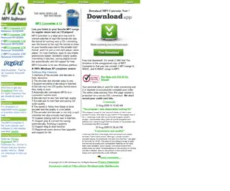 MP3Softwares.com(MP3Softwares) Screenshot