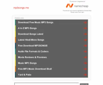 MP3Songs.me(SINHALA MP3 SONGS) Screenshot