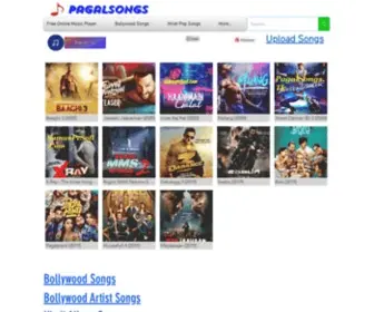 MP3SongsHD.com(New 2020 A to Z Bollywood Movie Mp3 Songs Download) Screenshot