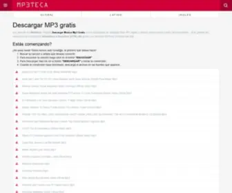 MP3Teca.pro(Escuchar y Descargar Musica Gratis) Screenshot