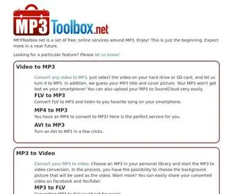 MP3Toolbox.net(Your one) Screenshot