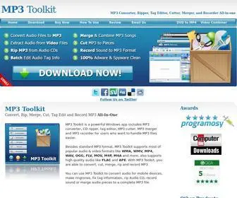 MP3Toolkit.com(MP3 Toolkit) Screenshot
