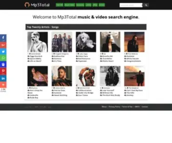 MP3Total.com(Free music downloads) Screenshot