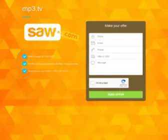 MP3.tv(Domain name is for sale) Screenshot