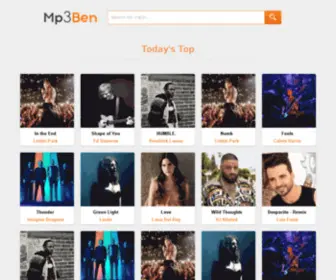 MP3TX.com(Free music downloads) Screenshot