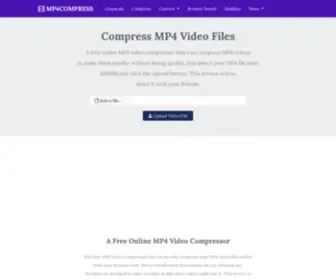 MP4Compress.com(MP4Compress) Screenshot