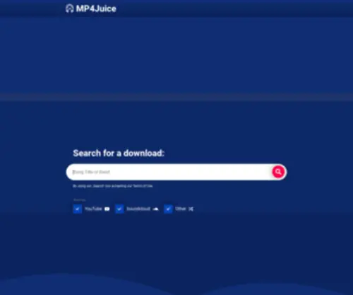 Search free mp4 and mp3 downloads