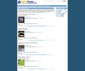 MP4Point.com(MP4 Resource) Screenshot