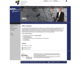 Mpa-Bremen.de(MPA Bremen ein Geschäftsbereich des Leibniz) Screenshot