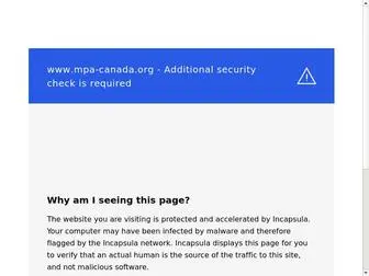 Mpa-Canada.org(MOTION PICTURE ASSOCIATION) Screenshot