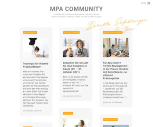 Mpa-Community.ch(Mpa Community) Screenshot
