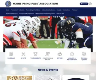 Mpa.cc(Maine Principals Association) Screenshot