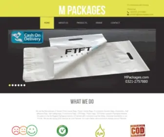 Mpackages.com(Buy Courier Flyer Bags Online) Screenshot