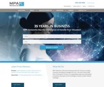 Mpa.com(Our responsibility) Screenshot