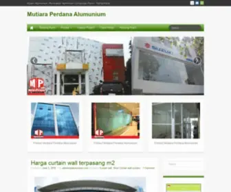 Mpalumunium.com(Kusen Alumunium Murah) Screenshot