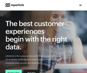 Mparticle.com(Customer Data Platform) Screenshot